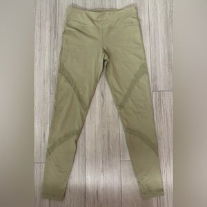 MONO B Leggings Women's size Small Sage Green Full Length